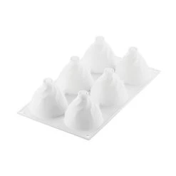 Moule Silicone Chantilly Ø 7,3 Cm X H 6,5 Cm (x6) Silikomart Professional -pavoni shop moule silicone chantilly o 73 cm x h 65 cm x6 silikomart professional 4