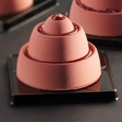 Moule Silicone Cône Anneaux Ø 7 Cm X H 5 Cm (x24) Pavoflex