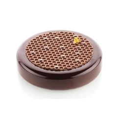 Moule Silicone Décor Alvéoles Ø 14 à 18 Cm X H 0,35 Cm (x2) Silikomart Professional -pavoni shop moule silicone decor alveoles o 14 a 18 cm x h 035 cm x2 silikomart professional 2