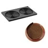 Moule Silicone Décor Hypnose Ø 14 Cm X H 1 Cm (x2) Pavoni -pavoni shop moule silicone decor hypnose o 14 cm x h 1 cm x2 pavoni