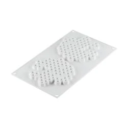 Moule Silicone Décor Miel Ø 14 Cm X H 1 Cm (x2) Silikomart Professional -pavoni shop moule silicone decor miel o 14 cm x h 1 cm x2 silikomart professional 2