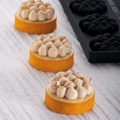 Moule Silicone Décor Mini Noisettes Ø 6 Cm X H 1,8 Cm (x8) Pavoni