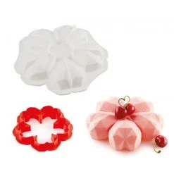 Moule Silicone Fleur Sakura Origami 600 Ml Silikomart Professional