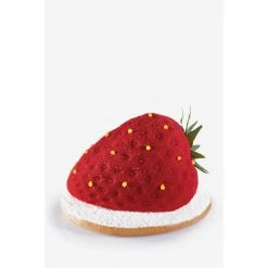 Moule Silicone Fraise 7,1 X 5,4 Cm X H 4,6 Cm (x20) Pavoflex -pavoni shop moule silicone fraise 71 x 54 cm x h 46 cm x20 pavoflex 1
