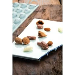 Moule Silicone Gourmand Amande 3,4 X 2,1 X H 1,1 Cm (x30) Pavoni
