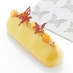 Moule Silicone Gourmand Grand Papillon 6 X 5,8 X H 0,2 Cm (x8) Pavoni