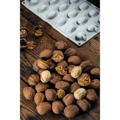 Alternative view of Moule Silicone Gourmand Noix 3,8 X 2,8 X H 1,6 Cm (x18) Pavoni