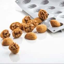Moule Silicone Gourmand Noix 3,8 X 2,8 X H 1,6 Cm (x18) Pavoni