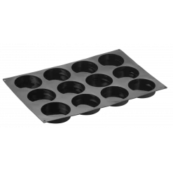 Moule Silicone Insert Rond Disco Ø 12 Cm X H 3 Cm (x12) Pavoflex