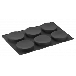 Moule Silicone Insert Rond Disco Ø 16 Cm X H 3 Cm (x6) Pavoflex -pavoni shop moule silicone insert rond disco o 16 cm x h 3 cm x6 pavoflex 1