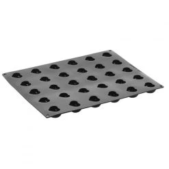 Alternative view of Moule Silicone Mini Coeur Passion 4 X 3 Cm X H 2 Cm (x30) Pavoflex