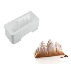 Moule Silicone Montagne Tre Cime 650 Ml Silikomart Professional