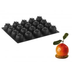 Moule Silicone Orange Ø 5,7 Cm X H 5 Cm (x20) Pavoflex