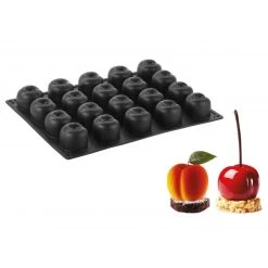 Moule Silicone Pêche / Cerise 5,8 X 5,5 Cm X H 4,6 Cm (x20) Pavoflex