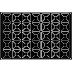 Alternative view of Moule Silicone Pyramide 7 Cm X H 4,5 Cm (x35) Pavoflex