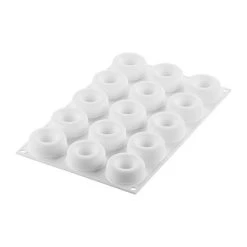Alternative view of Moule Silicone Savarin Oblio Ø 5 Cm X H 2,1 Cm (x15) Silikomart Professional