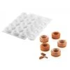 Moule Silicone Savarin Oblio Ø 5 Cm X H 2,1 Cm (x15) Silikomart Professional -pavoni shop moule silicone savarin oblio o 5 cm x h 21 cm x12 silikomart professional