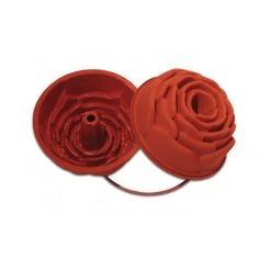 Moule Silicone Souple Professionnel Forme Rose Ø22 Cm Silikomart