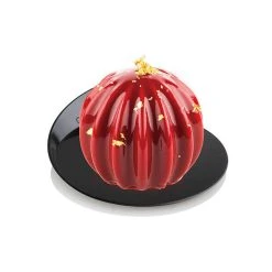 Alternative view of Moule Silicone Sphère Supernova Ø 6,4 Cm X H 5,6 Cm (x6) Silikomart Professional