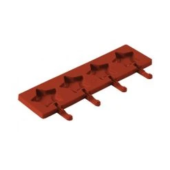 MALLARD FERRIERE Moule Silicone Sucettes Etoiles + Bâtonnets