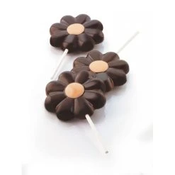Alternative view of MALLARD FERRIERE Moule Silicone Sucettes Fleurs + Bâtonnets
