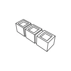 Moule Silicone Tricube 12 X 3,2 Cm X H 3,2 Cm (x25) Pavoflex -pavoni shop moule silicone tricube 12 x 32 cm x h 32 cm x25 pavoflex 2
