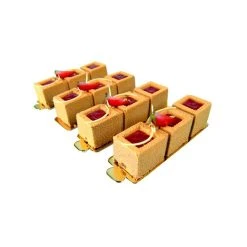 Moule Silicone Tricube 12 X 3,2 Cm X H 3,2 Cm (x25) Pavoflex -pavoni shop moule silicone tricube 12 x 32 cm x h 32 cm x25 pavoflex 3