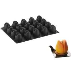 Moule Silicone Tulipe Ø 5,5 Cm X H 5,6 Cm (x20) Pavoflex